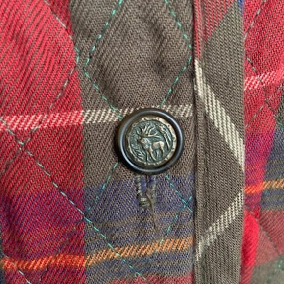 Northern Isles Vintage Plaid Vest – Medium - Picture 7 of 7